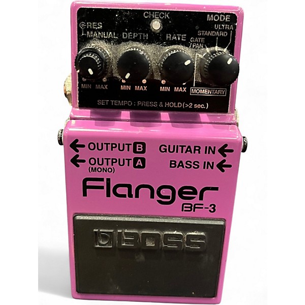 Used BOSS BF3 Flanger Effect Pedal
