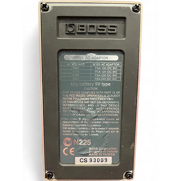 Used BOSS BF3 Flanger Effect Pedal