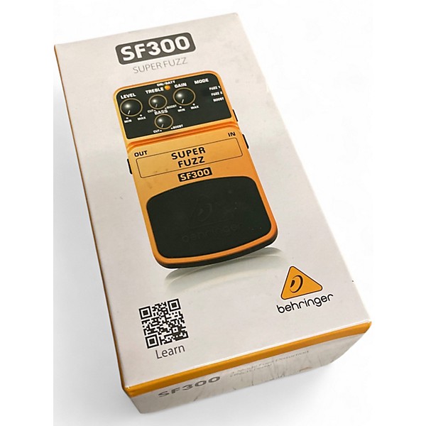 Used Behringer SF300 Super Fuzz Effect Pedal