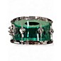 Used DW 6X14 Design Series Acrylic Snare Blue Drum
