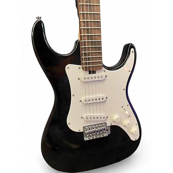 Used Lyon STRAT STYLE Black Solid Body Electric Guitar