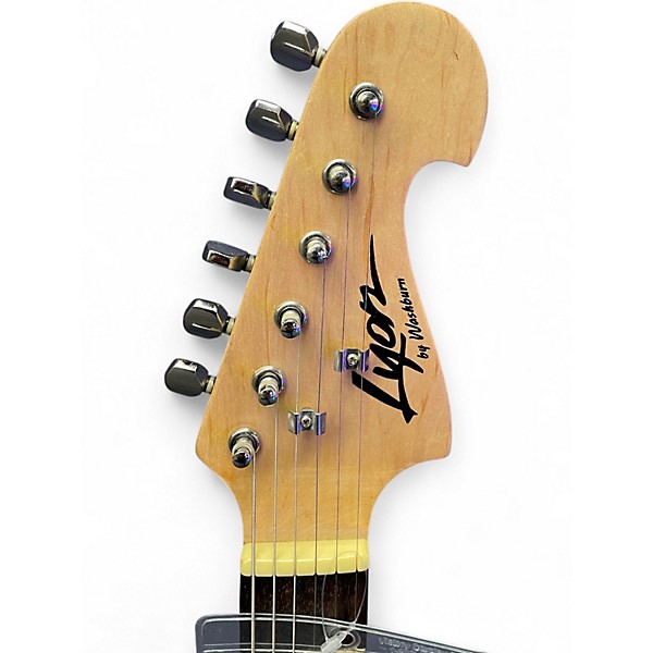 Used Lyon STRAT STYLE Black Solid Body Electric Guitar
