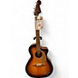 Used Fender Newporter Player 2 Tone Sunburst Acoustic Electric Guitar thumbnail