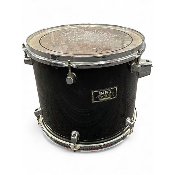 Used Mapex 5 Piece Venus Black Drum Kit