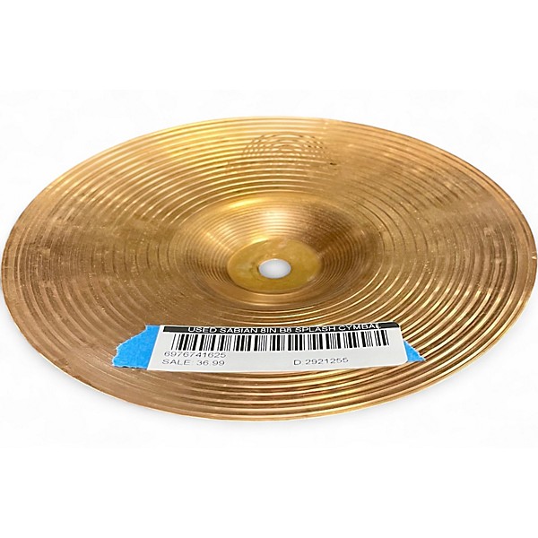 Used SABIAN 8in B8 Splash Cymbal