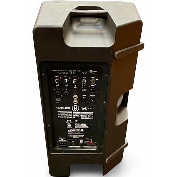 Used Harbinger VARI V3412 Powered Speaker