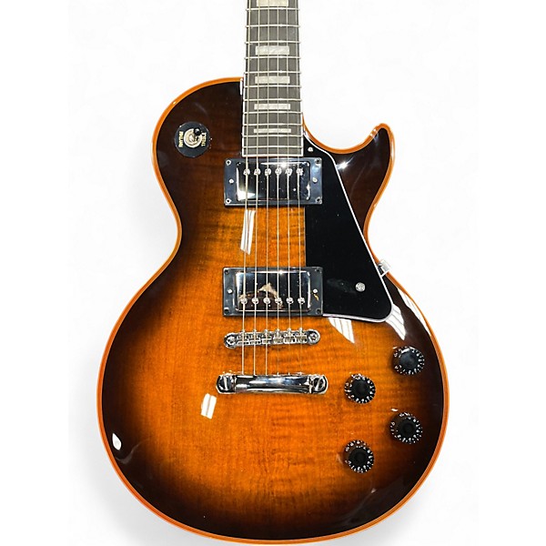 Used 2024 Epiphone Les Paul Widow Orange Solid Body Electric Guitar