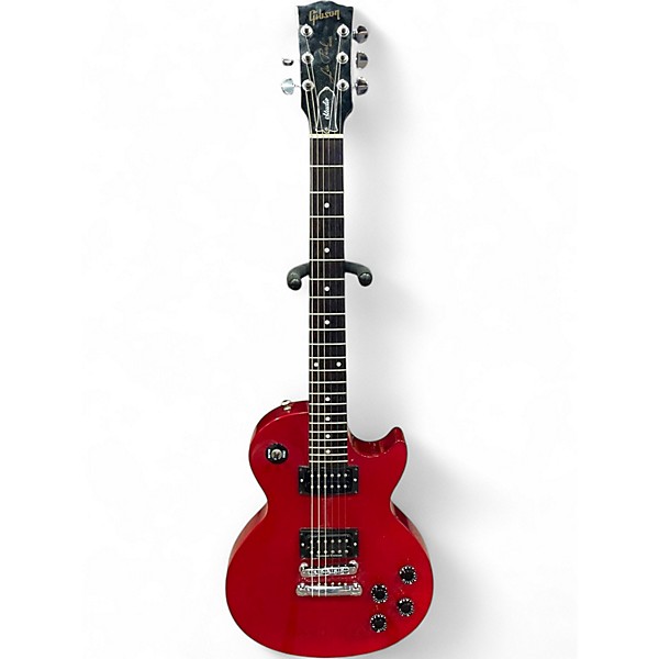 Used Gibson Les Paul Studio Cherry Solid Body Electric Guitar
