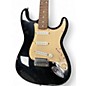 Used Squier Strat Black Solid Body Electric Guitar