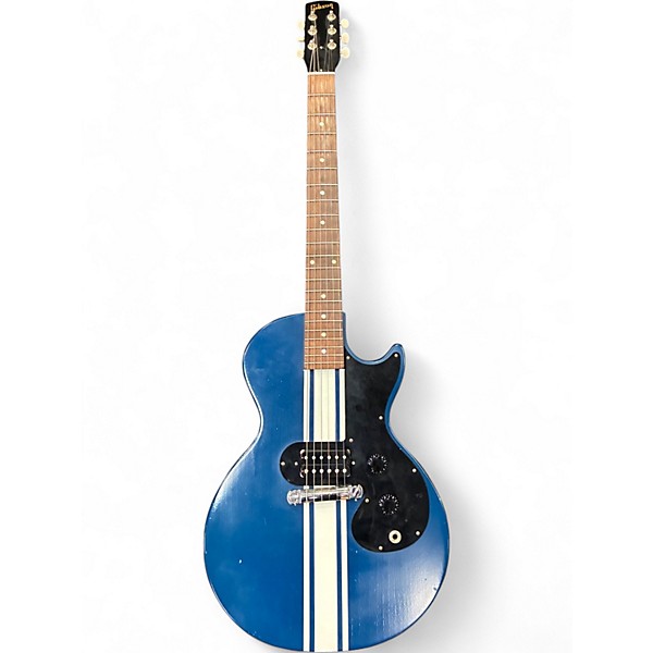 Used 2011 Gibson Les Paul Melody Maker Blue Solid Body Electric Guitar