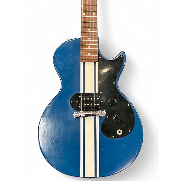 Used 2011 Gibson Les Paul Melody Maker Blue Solid Body Electric Guitar