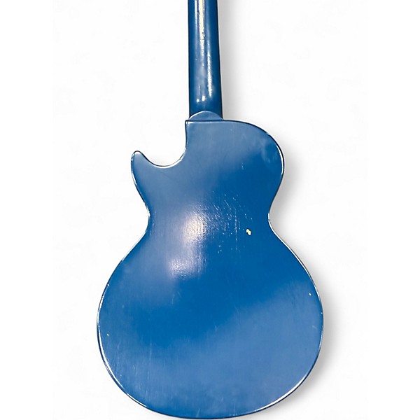 Used 2011 Gibson Les Paul Melody Maker Blue Solid Body Electric Guitar