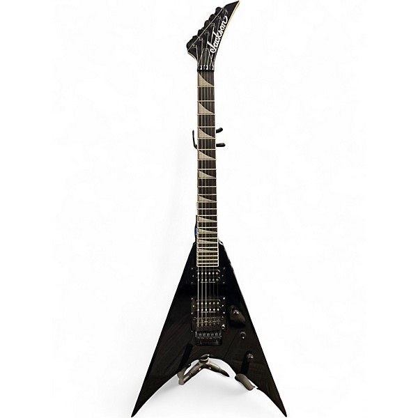Used Jackson King V Pro Black Solid Body Electric Guitar
