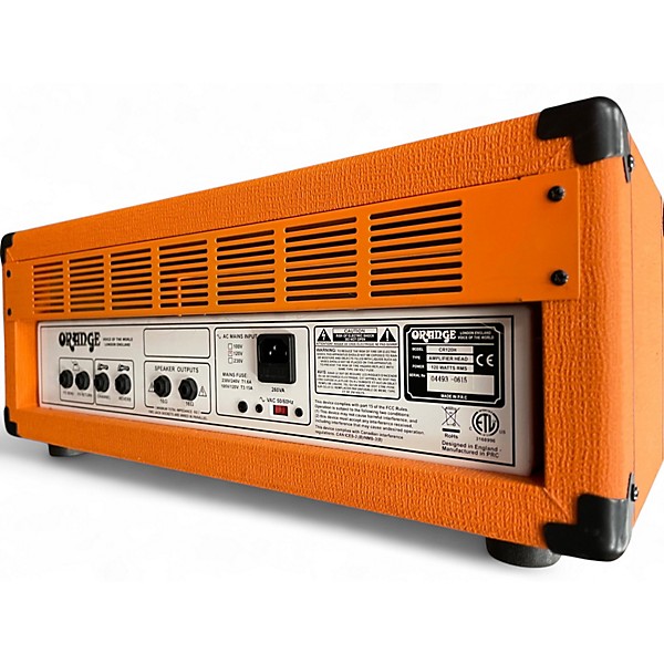 Used Orange Amplifiers CR120H Crush Pro 120W Solid State Guitar Amp Head