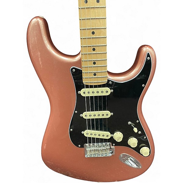 Used Fender American Performer Stratocaster HSS Copper Solid Body Electric Guitar
