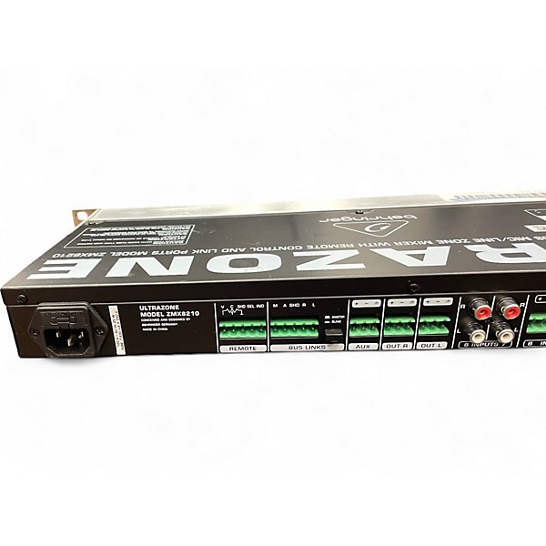 Used Behringer ZMX8210 Ultrazone Unpowered Mixer