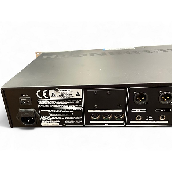 Used Behringer Ultracurve Equalizer