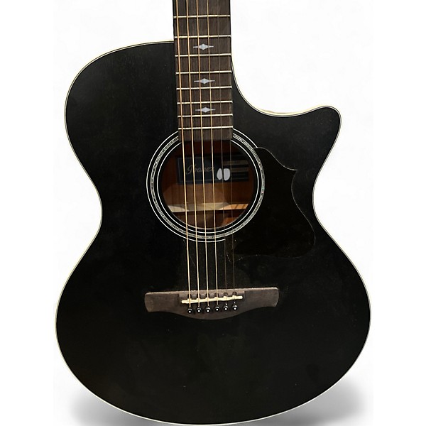 Used Ibanez AE140 WEATHERED BLACK Acoustic Guitar