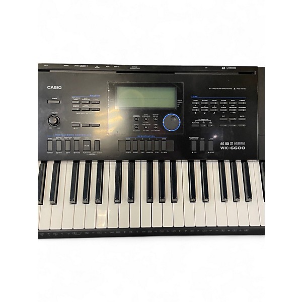 Used Casio WK6600 76 Key Portable Keyboard