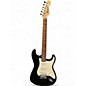 Used Starcaster by Fender Stratocaster Black Solid Body Electric Guitar thumbnail