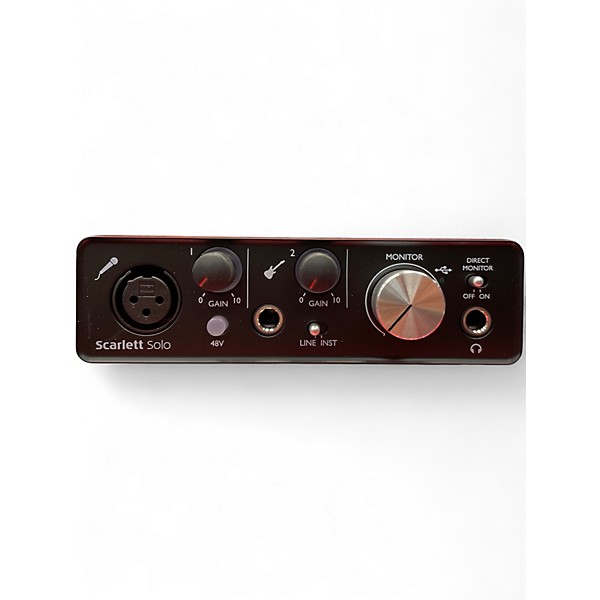 Used Focusrite Scarlett 2i2 Gen 2 Audio Interface