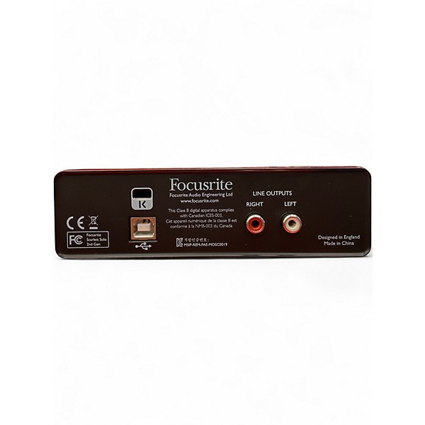 Used Focusrite Scarlett 2i2 Gen 2 Audio Interface