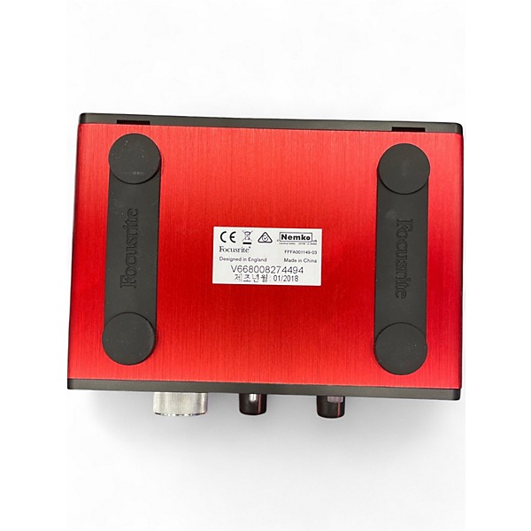 Used Focusrite Scarlett 2i2 Gen 2 Audio Interface
