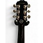 Used Epiphone LES PAUL CUSTOM PRO Black and Silver Solid Body Electric Guitar