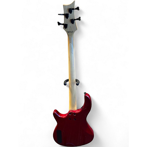 Used Dean Edge 4 String RED Electric Bass Guitar