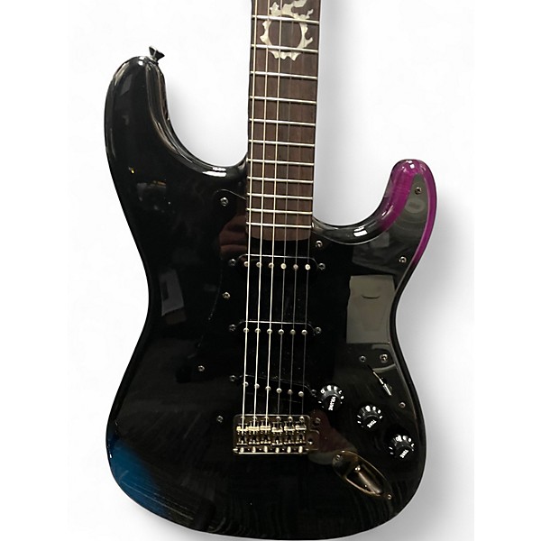 Used Fender Final Fantasy XIV Stratocaster Black Solid Body Electric Guitar