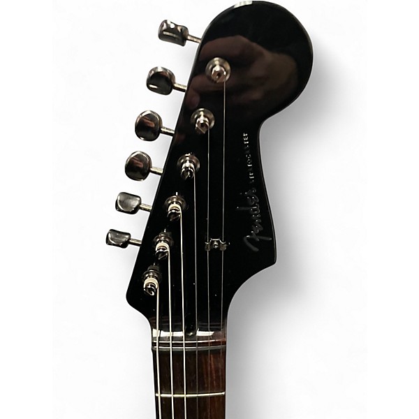 Used Fender Final Fantasy XIV Stratocaster Black Solid Body Electric Guitar