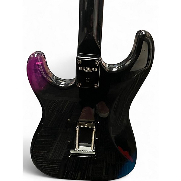 Used Fender Final Fantasy XIV Stratocaster Black Solid Body Electric Guitar