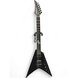 Used Washburn PARALLAXE SOLAR V160 Flat Black Solid Body Electric Guitar