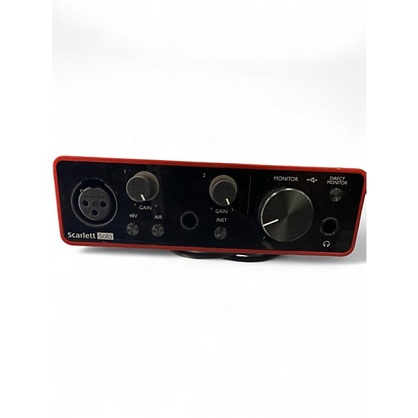 Used Focusrite Scarlett Solo Audio Interface
