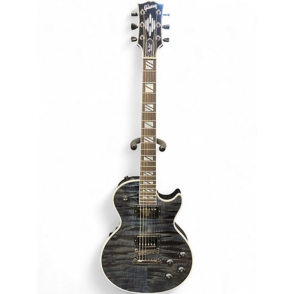 Used Gibson Les Paul Supreme GREY FLAME TOP Solid Body Electric Guitar