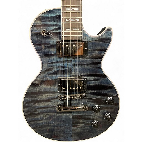 Used Gibson Les Paul Supreme GREY FLAME TOP Solid Body Electric Guitar
