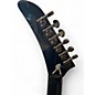 Used Epiphone DAVE MUSTAINE FLYING V CUSTOM Metallic Black Solid Body Electric Guitar