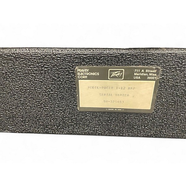 Vintage 1970s Peavey pacer Guitar Combo Amp