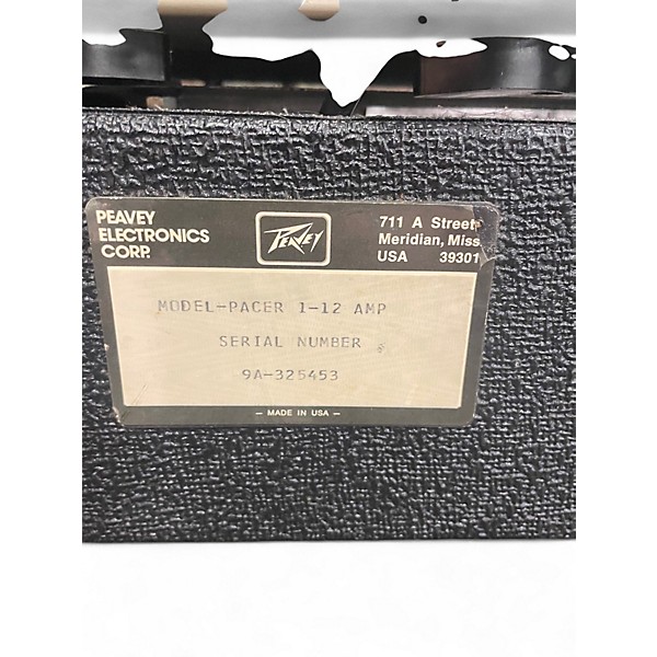 Vintage 1970s Peavey pacer Guitar Combo Amp