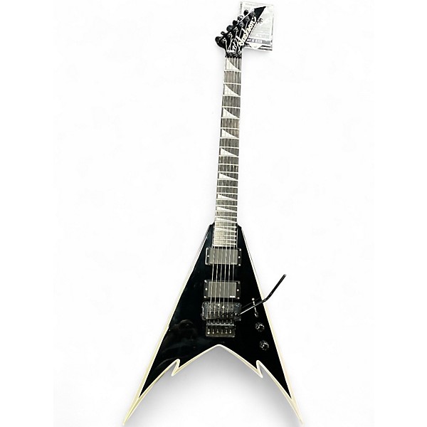 Used Jackson Phil Demmel Signature King V Black and Silver Solid Body Electric Guitar