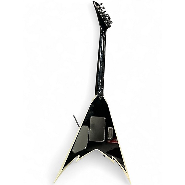 Used Jackson Phil Demmel Signature King V Black and Silver Solid Body Electric Guitar