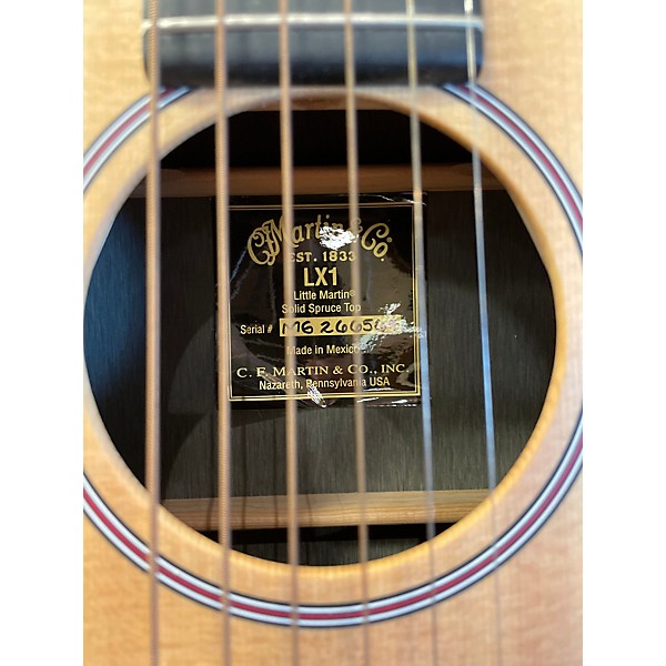 Used Martin LX1 Natural Acoustic Guitar