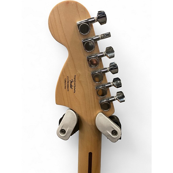 Used Squier STRATOCASTER EGGSHELL Solid Body Electric Guitar