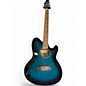Used Ibanez TCY10E Talman Blue Burst Acoustic Electric Guitar thumbnail