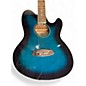 Used Ibanez TCY10E Talman Blue Burst Acoustic Electric Guitar