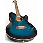 Used Ibanez TCY10E Talman Blue Burst Acoustic Electric Guitar
