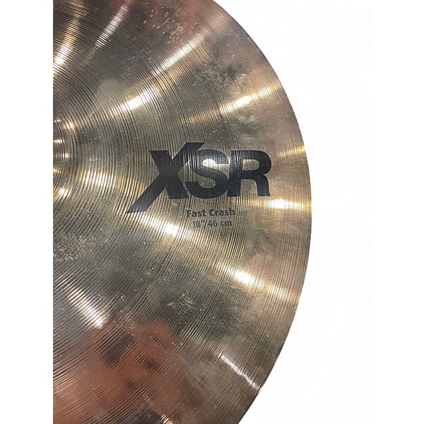 Used SABIAN 18in XSR FAST CRASH Cymbal