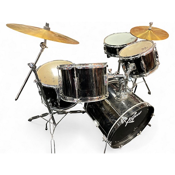 Used Rogue 5 Piece JUNIOR KICKER 5 PIECE BLACK Drum Kit