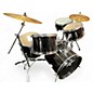 Used Rogue 5 Piece JUNIOR KICKER 5 PIECE BLACK Drum Kit