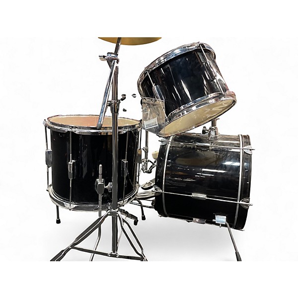 Used Rogue 5 Piece JUNIOR KICKER 5 PIECE BLACK Drum Kit